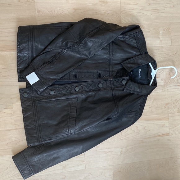 Madewell Leather Jacket - Picture 2 of 2